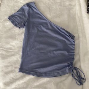 One Shoulder Tie Top